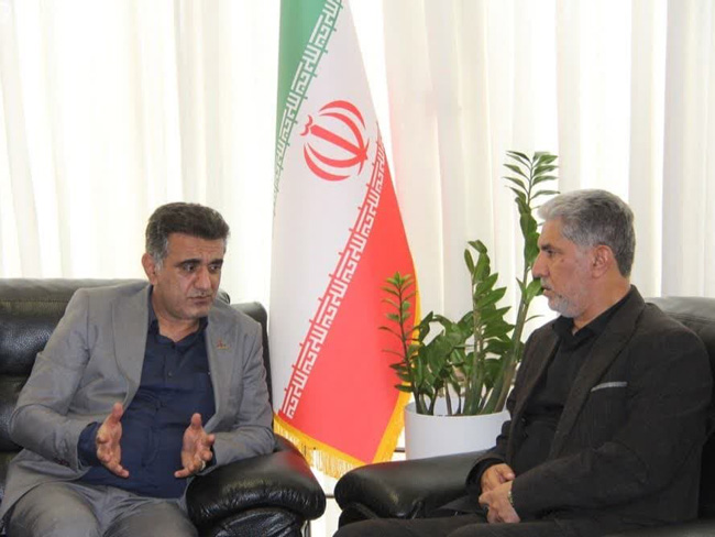 حضور مهندس رمضانعلی سنگدوینی نماینده مردم شریف شهرستان‌های گرگان و آق قلا در مجلس شورای اسلامی در شرکت گاز استان گلستان
