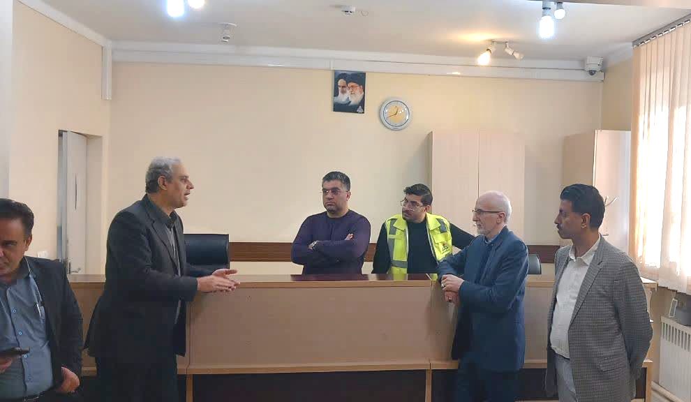 بررسی روند خدمت‌رسانی زمستانی ؛ در بازدید معاون عمرانی فرمانداری گرگان از اداره گاز منطقه یک و قدردانی از تلاش کارکنان