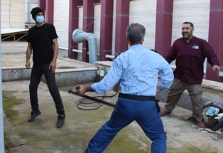  مانور  خود حفاظتی در شرکت گاز استان گلستان