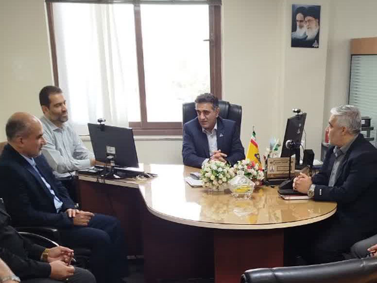 دیدار سرپرست شرکت گاز استان گلستان با کارکنان حراست و فناوری اطلاعات